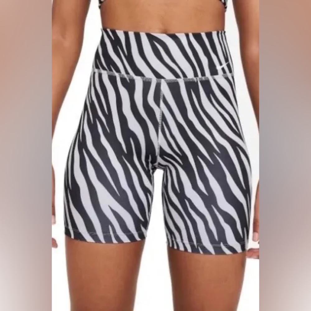 Women’s Nike Zebra Print Biker Shorts